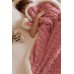 EXCLUSIV Pătură moale cocolino model tricotat, groasă cu blăniță-PAJ009