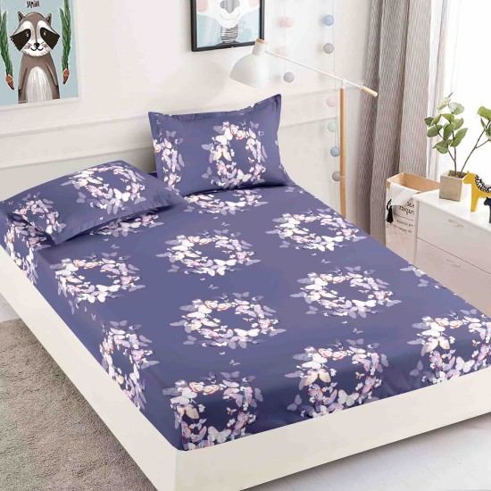 Husa saltea cu 2 fete de perna BUMBAC FINET HJOJO7