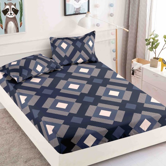 Husa saltea cu 2 fete de perna BUMBAC FINET HJOJO15